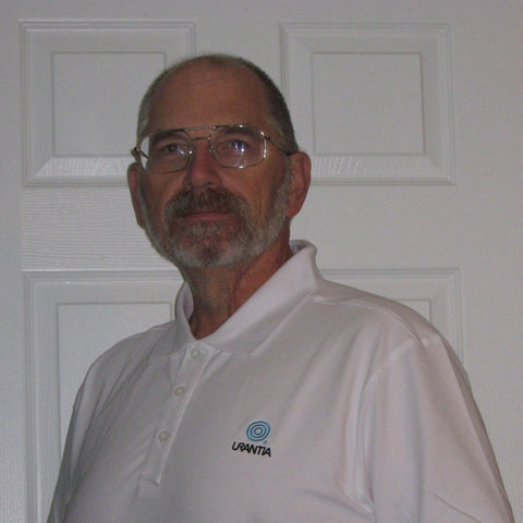 Polo Shirt (Men's Embroidered White) – "Urantia"