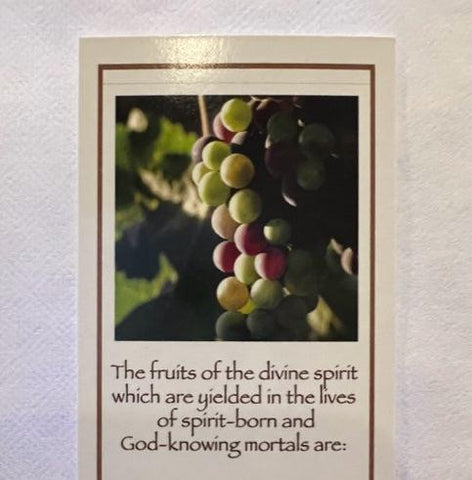 Bookmark – "Fruits of the Spirit" Quote