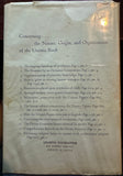 "The Urantia Book" (English) First Printing by Urantia Foundation