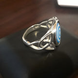 Ring – "Urantia" Ladies Sterling Silver