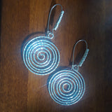 Earrings – "Spiral" French Wires