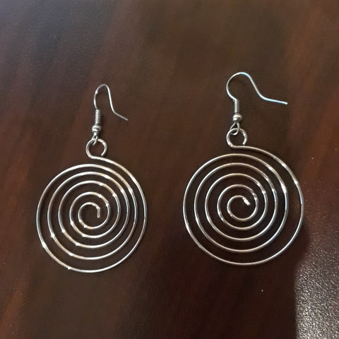 Earrings – "Spiral" French Wires