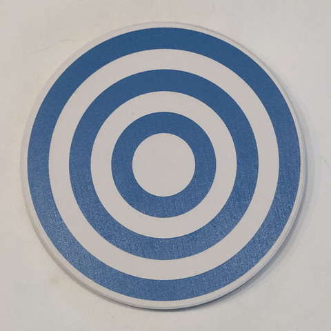 Coaster – "Urantia" Single Round Stone w/Cork Backing