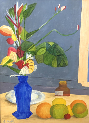 Oil Painting by Linda Buselli – Gray Still Life