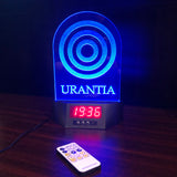 Desk Lamp (Large 10"h x 6"w) 24-Hour LED Digital Clock