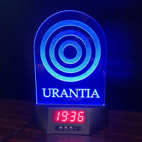 Desk Lamp (Large 10"h x 6"w) 24-Hour LED Digital Clock