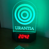 Desk Lamp (Large 10"h x 6"w) 24-Hour LED Digital Clock
