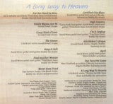 CD – "A Long Way to Heaven" by James Woodward