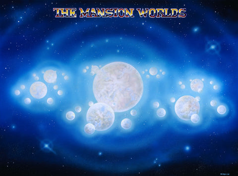 Poster – "The Mansion Worlds" by John Byron