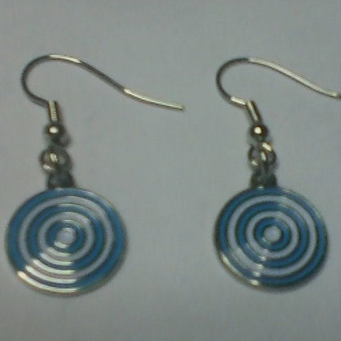 Earrings – "Urantia" Cloisonne French Wires