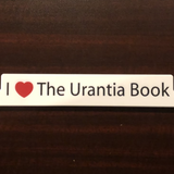 License Plate Holder – "I ❤️ The Urantia Book"