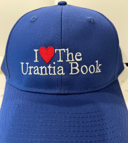 Ball Cap (Royal Blue) – "I ❤️ The Urantia Book"