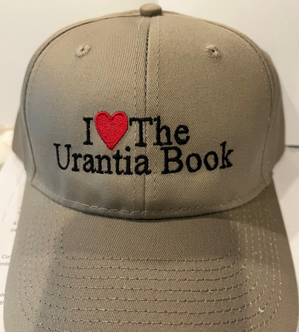 Ball Cap (Tan) – "I ❤️ The Urantia Book"