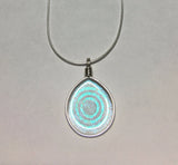 Necklace – "Urantia" Dichroic Glass Pendant