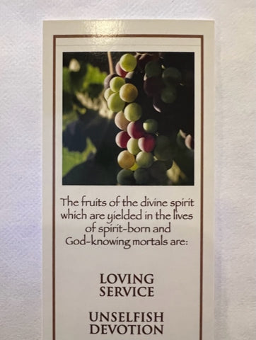 Bookmark – "Fruits of the Spirit" Quote