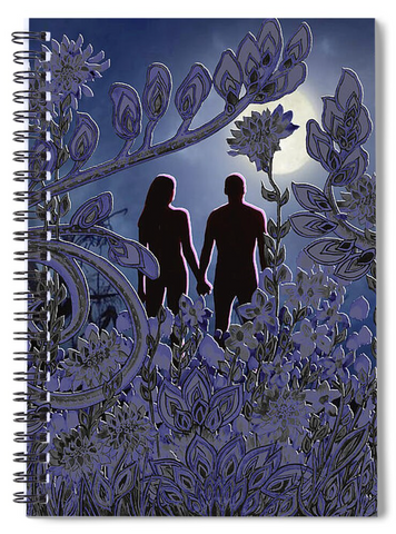 Notebook – "Twilight Gardens" by CosmicCreations