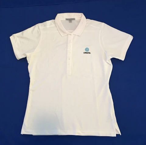 Polo Shirt (Women's Embroidered White) – "Urantia"