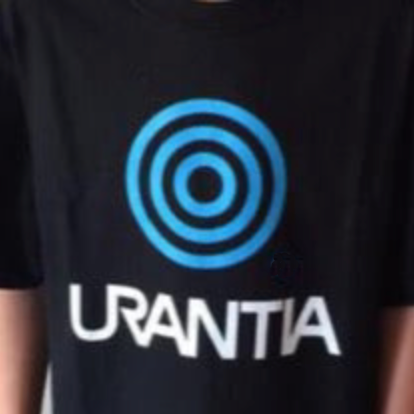 T-Shirt (Adult Standard Fit) Black – "Urantia"