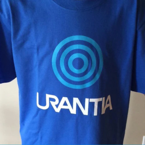 T-Shirt (Adult Standard Fit) Blue – "Urantia"