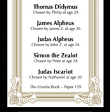 Bookmark – "The Apostles & Women's Corps"