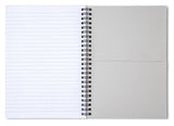 Urantia Word Logo Black - Spiral Notebook