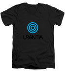Urantia Word Logo Black - Men's V-Neck T-Shirt