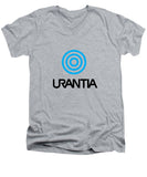 Urantia Word Logo Black - Men's V-Neck T-Shirt
