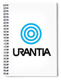 Urantia Word Logo Black - Spiral Notebook