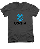 Urantia Word Logo Black - Men's V-Neck T-Shirt