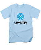 Urantia Word Logo Black - Men's T-Shirt  (Regular Fit)