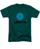 Urantia Word Logo Black - Men's T-Shirt  (Regular Fit)