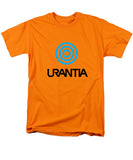 Urantia Word Logo Black - Men's T-Shirt  (Regular Fit)