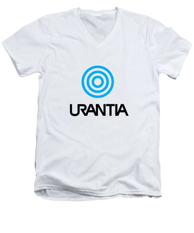 Urantia Word Logo Black - Men's V-Neck T-Shirt