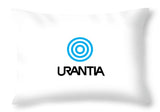 Urantia Word Logo Black - Throw Pillow