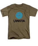 Urantia Word Logo Black - Men's T-Shirt  (Regular Fit)