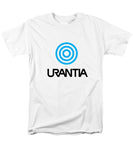 Urantia Word Logo Black - Men's T-Shirt  (Regular Fit)