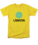 Urantia Word Logo Black - Men's T-Shirt  (Regular Fit)