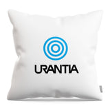 Urantia Word Logo Black - Throw Pillow