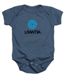 Urantia Word Logo Black - Baby One-Piece