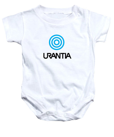 Urantia Word Logo Black - Baby One-Piece