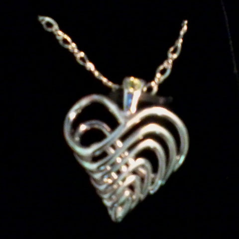 Necklace – Sterling Silver "Infinity Heart" Pendant