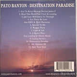 CD – "Destination Paradise" by Pato Banton